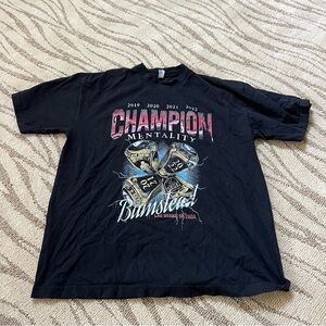 Champion Mentality Black Graphic T-Shirt